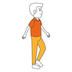 young man avatar character