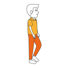 young man avatar character