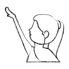 beautiful woman dancing vallet © Gstudio