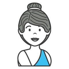 beautiful woman dancing vallet © Gstudio