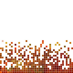 abstract vector square pixel mosaic background