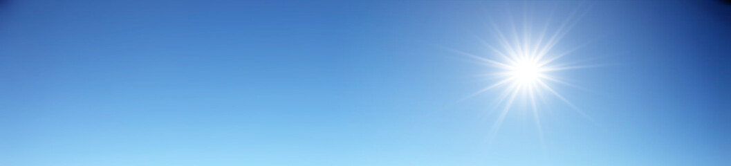Sonniger Himmel