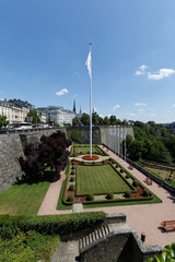 Naklejka premium Stadt Luxemburg