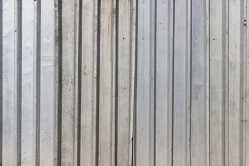 Fototapeta premium Corrugated metal fence