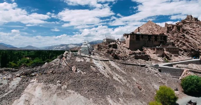 Amazing Shey monastery in Ladakh - 4K