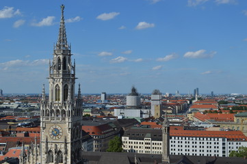 Obraz premium New town hall in Munich