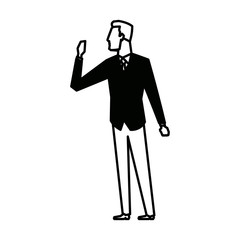 businessman successful professional person office work