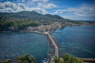 View from Castello Aragonese