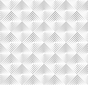 Seamless Pattern Of Dots. Simple Halftone. Abstract Geo Background Texture. Vector Illustration. Good Quality. 