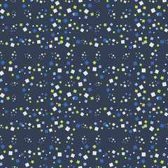 Abstract seamless pattern with squares