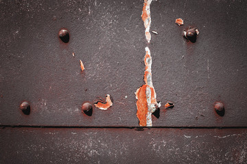 texture of rusty iron