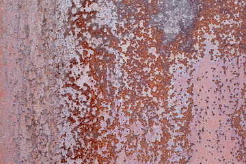 Rusty iron background