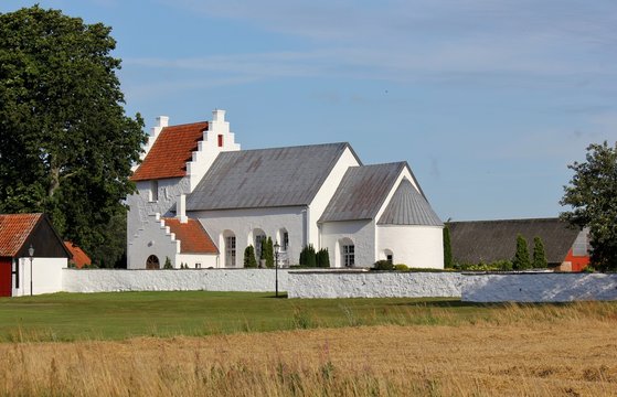 St Peter's Church, ( Sankt Peders Church / Pedersker Church ), near Aakirkeby, Bornholm, Denmark