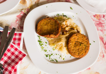 Fried potato pancakes