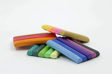 Fototapeta premium Bunte Knetmasse
