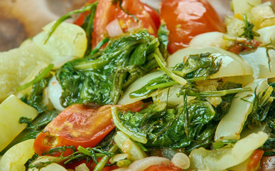  Stewed Spinach Greens
