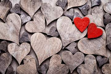 Obraz premium Valentine day greeting card.