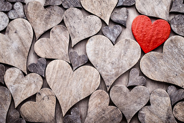 Obraz premium Valentine day greeting card.