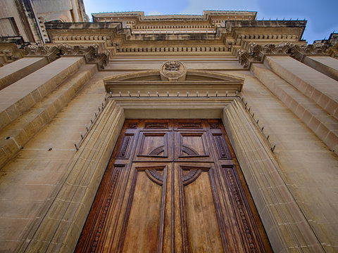 Entrance door of cathedral
