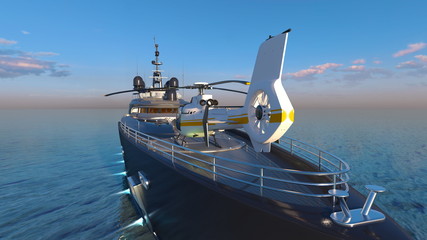 Naklejka premium クルーザー