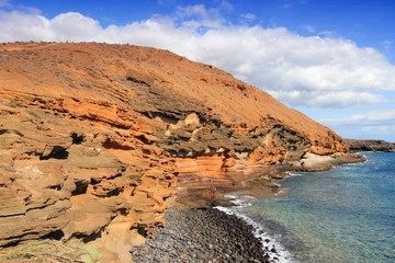 Fototapeta na wymiar Coastline of Tenerife