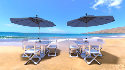 ビーチパラソル