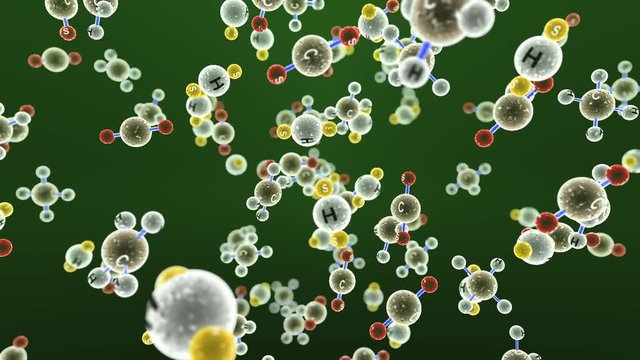 Biogas Atommodell
