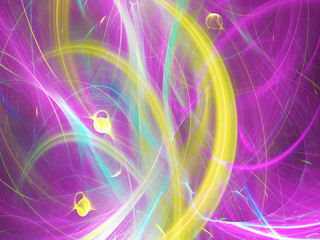 Abstract fractal background