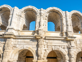 Obraz premium Amphitheater in Arles, France
