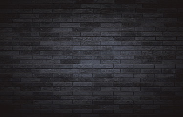 Dark brick wall for background