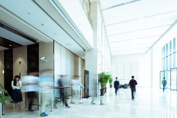 modern entrance hall interior