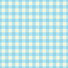 Blue plaid seamless pattern.