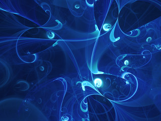 Abstract fractal background