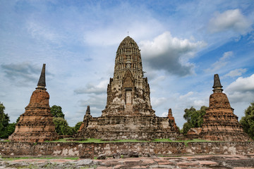 Fototapeta premium Wat Ratchaburana temple ayutthaya 1