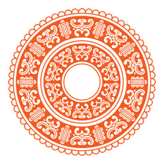 Mongolian traditional ornaments. This round ornaments were created by Mongolian traditions. If you want to use this awesome design element, it would be the best choice. 