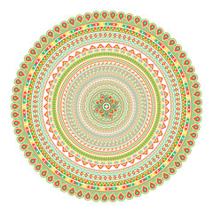 Geometrical Mandala. Vintage and traditional decorative elements. This mandala was drew  really detailed way. It could be use for every kind of design things.  