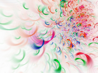 Abstract fractal background