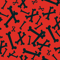 Seamless Bone Pattern