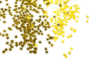 Party decoration isolated on white background