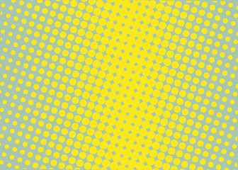 Fototapeta premium Halftone background. Comic dotted pattern. Pop art retro style. Backdrop with circles, rounds, dots, design element for web banners, posters, cards, wallpapers. Colorful Vector illustration