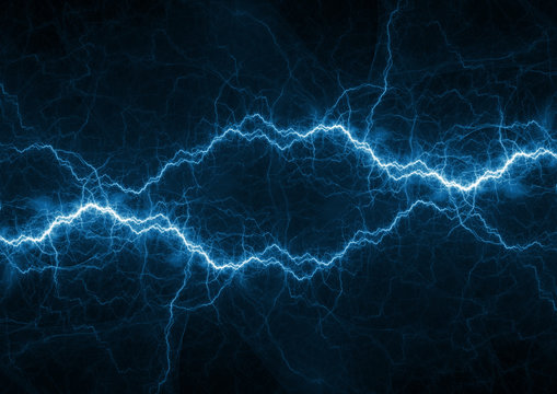 Blue plasma, power and energy background