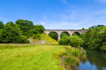 Fototapeta na wymiar Headstone Viaduct in the Peak DIstrict, Derbyshire, UK