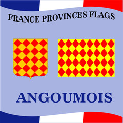 Flag of French province Angoumois