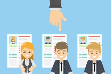 Hiring the candidate.