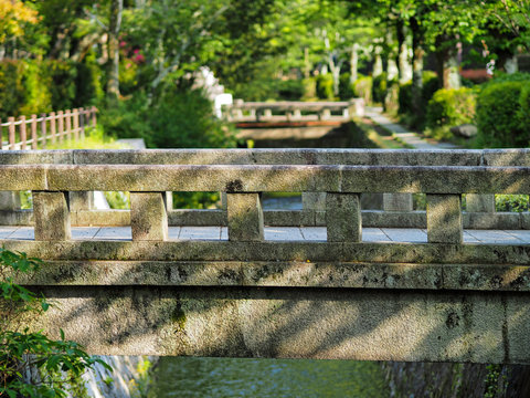 stone bridge in Kyoto
