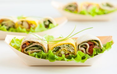 fresh tortilla wraps