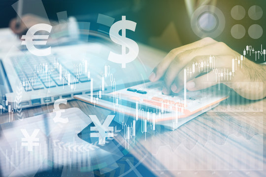 financial technology concept. - Powered by Adobe