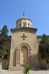 Fototapeta na wymiar Church of the Holy Saviour. Armenian church was built in 1871. Derbent, Republic of Dagestan, Russia
