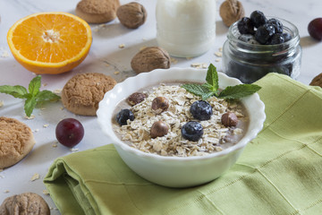 Oatmeal breakfast