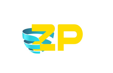 ZP Initial Logo for your startup venture